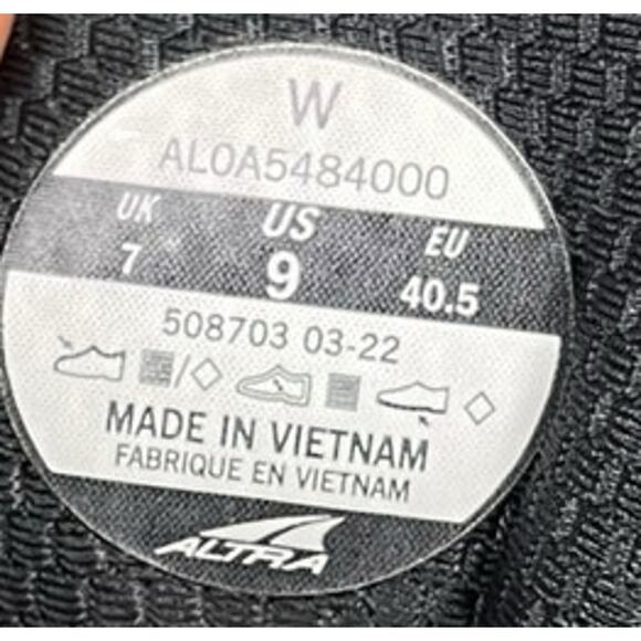 Womens Altra Paradigm 6 Running Shoes Size 9 Gray White - Picture 6 of 6